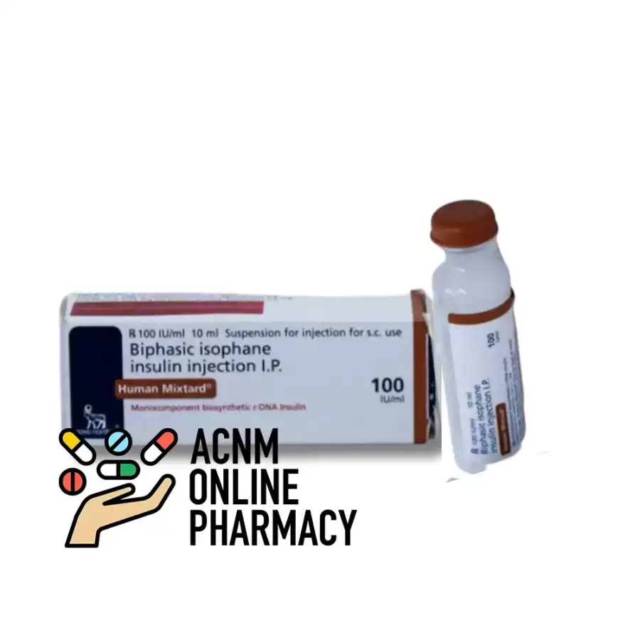 Biphasiс isophane insulin 100IU
